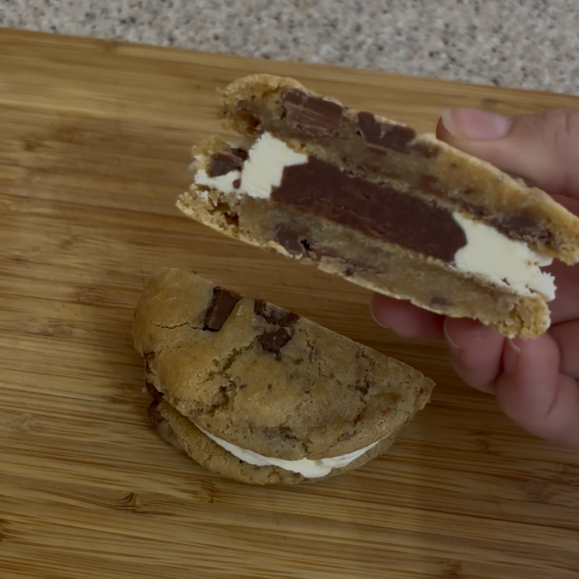 Chocolate Chip Cookie Sandwich