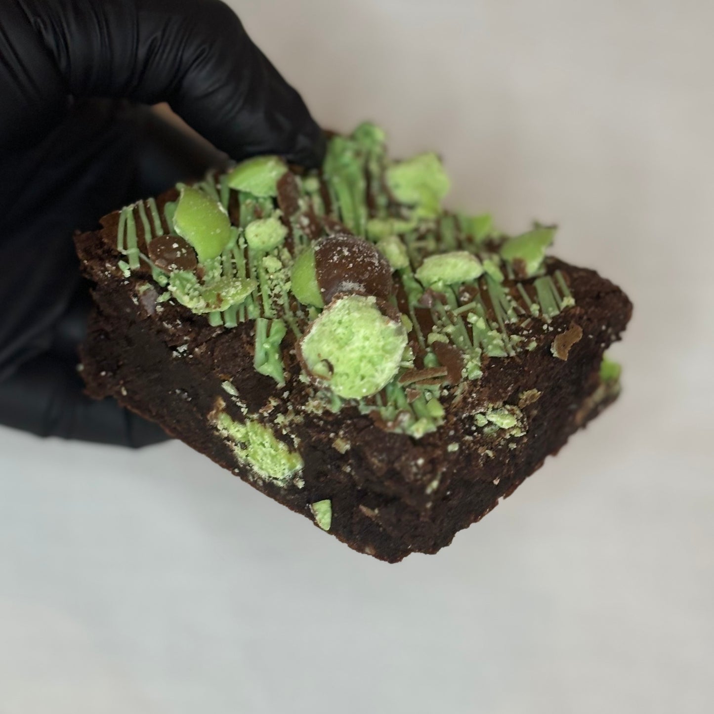 Mint Aero Brownies