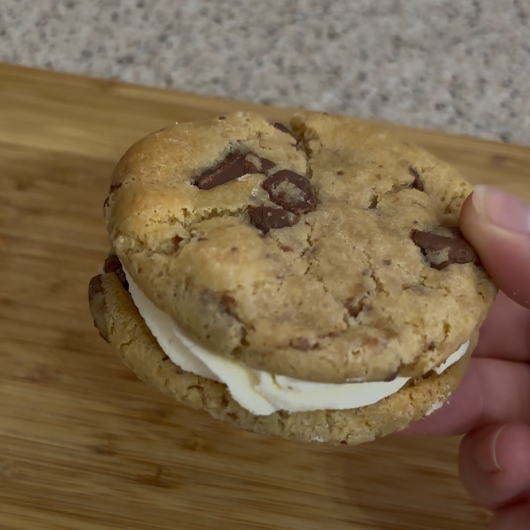 Chocolate Chip Cookie Sandwich