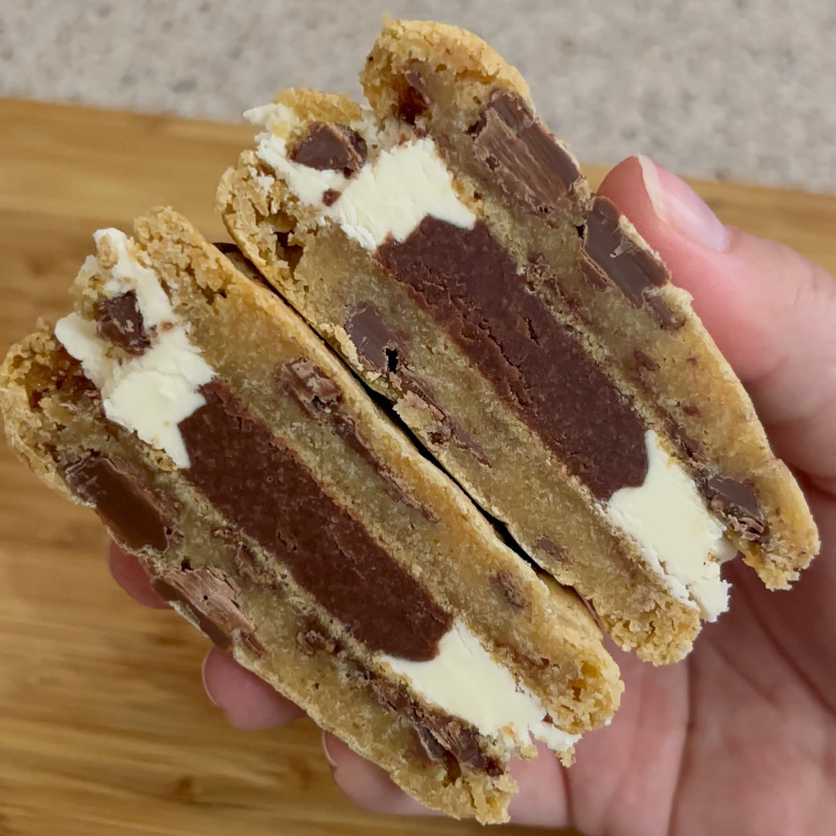 Chocolate Chip Cookie Sandwich
